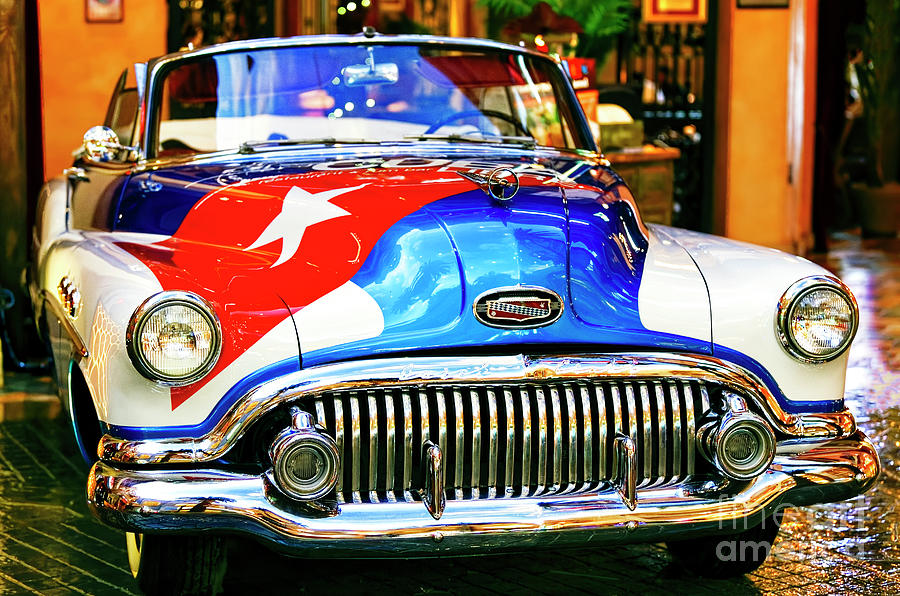 Cuban Car in Atlantic City Photograph by John Rizzuto