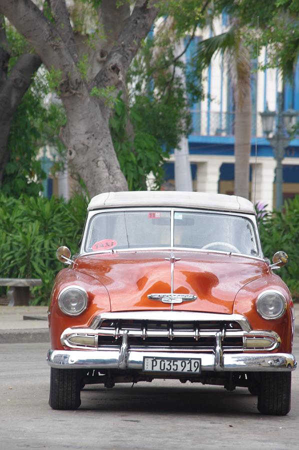 Cuban Chevy Photograph by Ramiro Quiros - Fine Art America