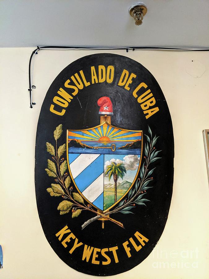 Cuban Consulate In Key West Photograph