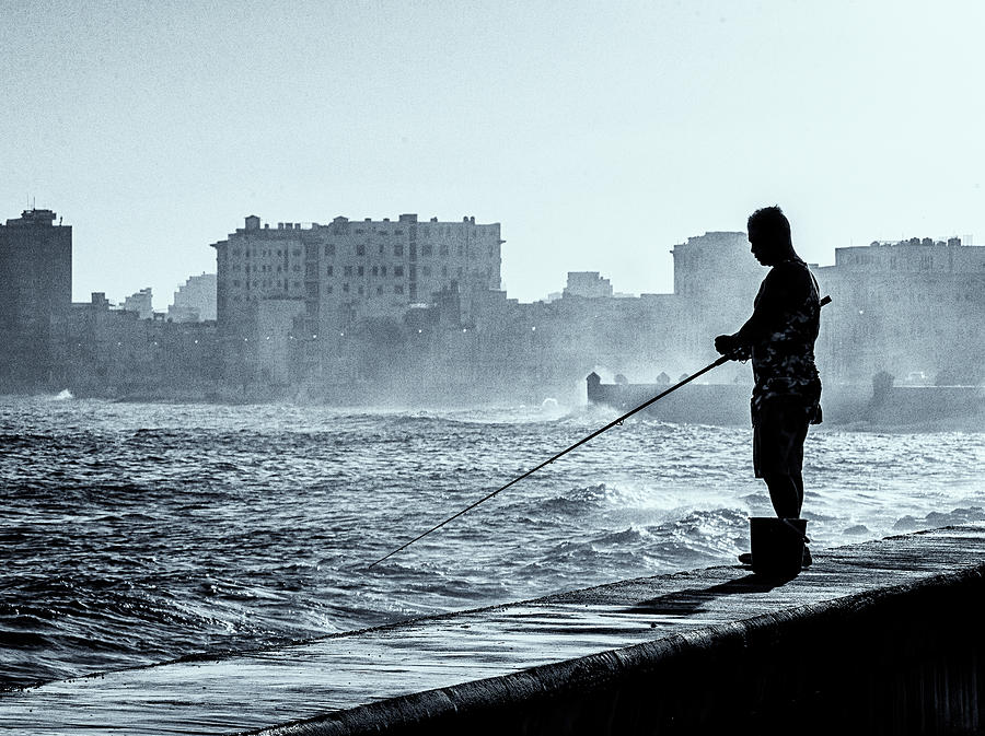 Cuban Fisherman Photograph by Tom Singleton