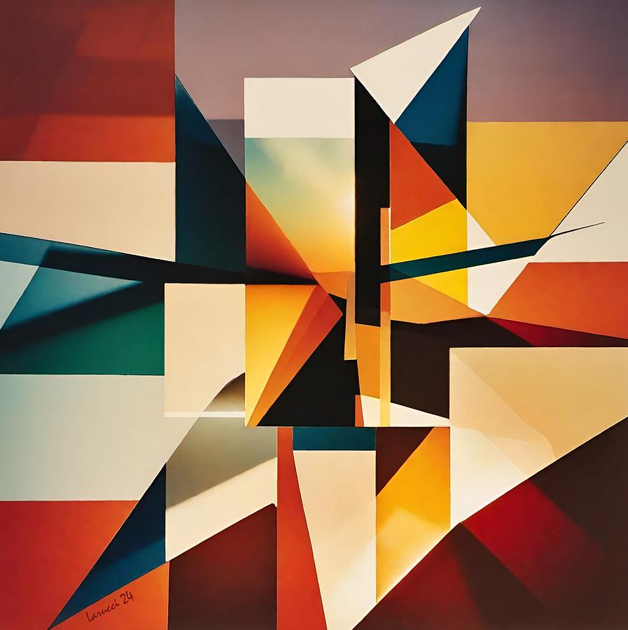 Cube - No.11 Digital Art by Fred Larucci