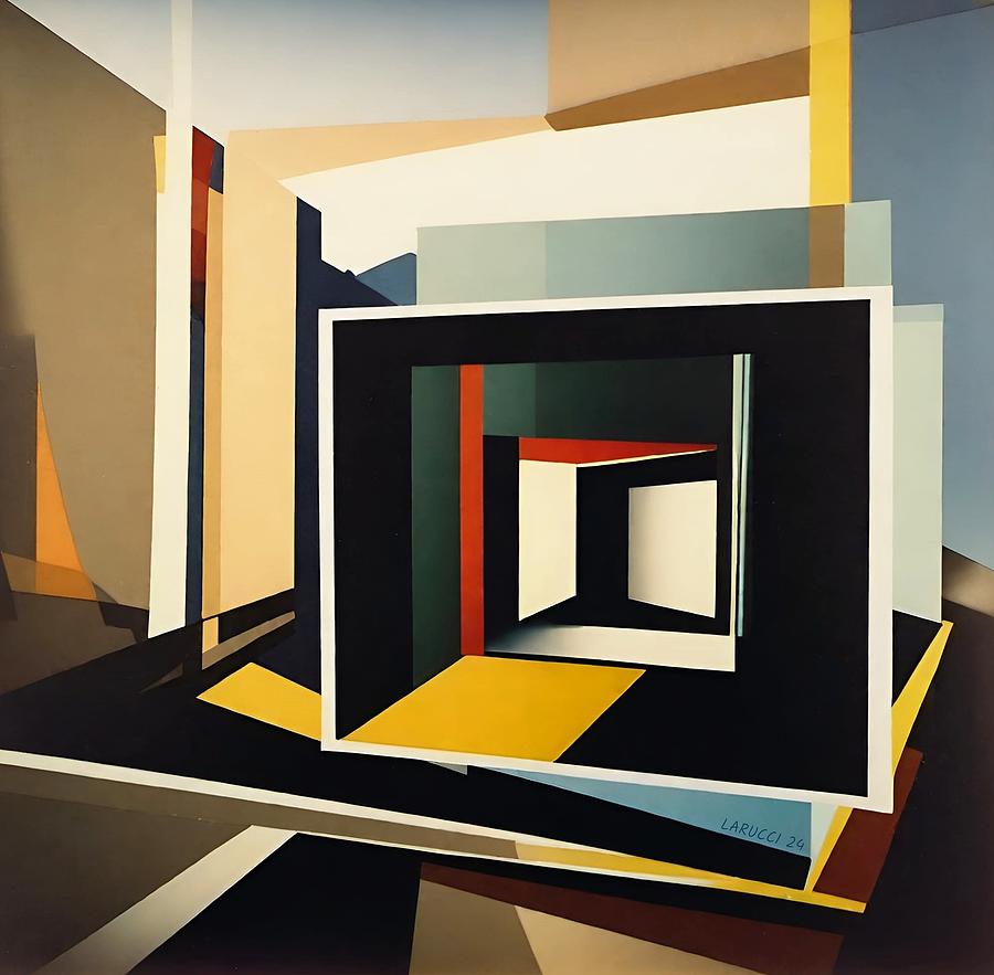 Cube - No.14 Digital Art by Fred Larucci