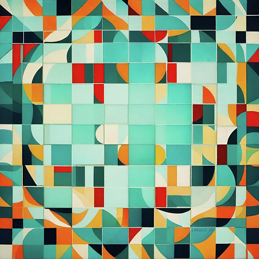 Cube - No.15 Digital Art by Fred Larucci