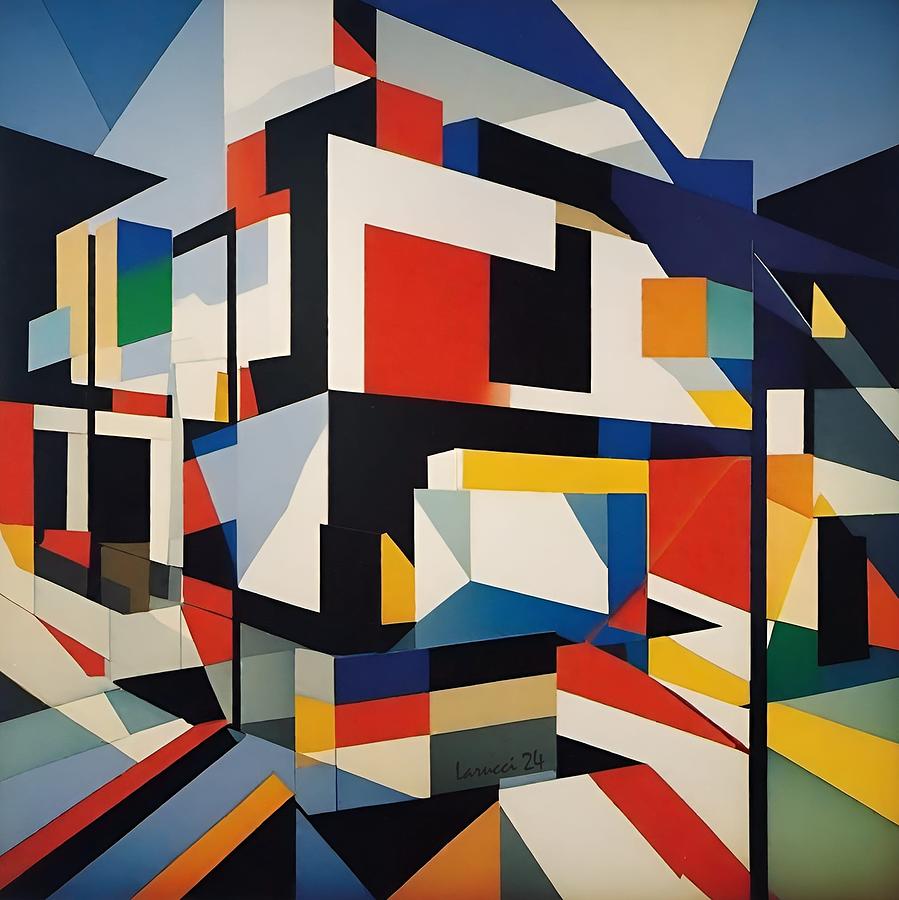 Cube - No.4 Digital Art by Fred Larucci
