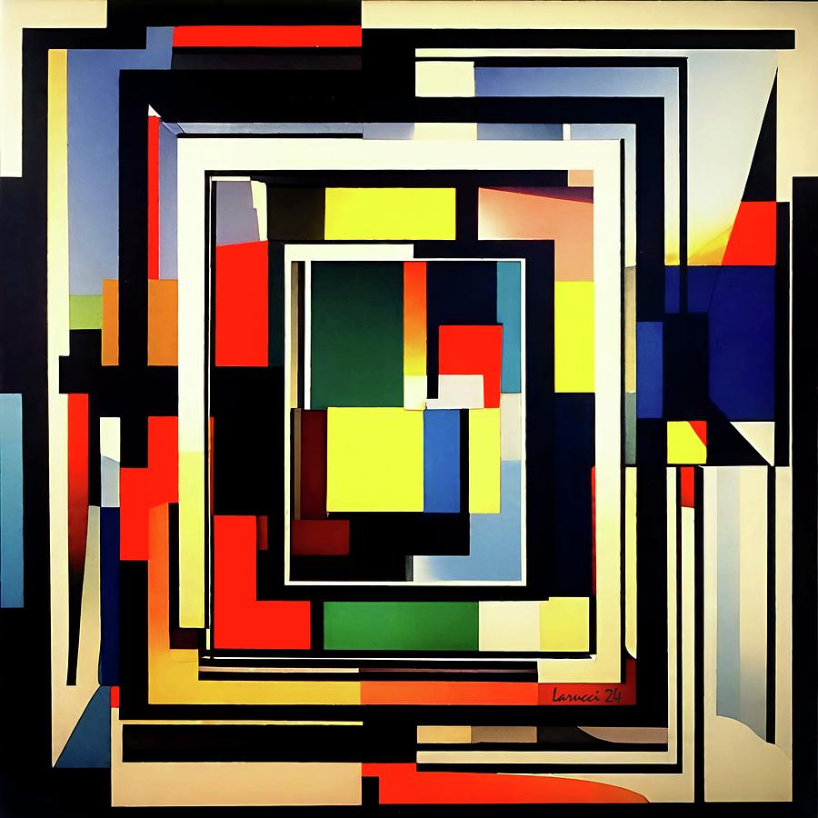 Cube - No.5 Digital Art by Fred Larucci