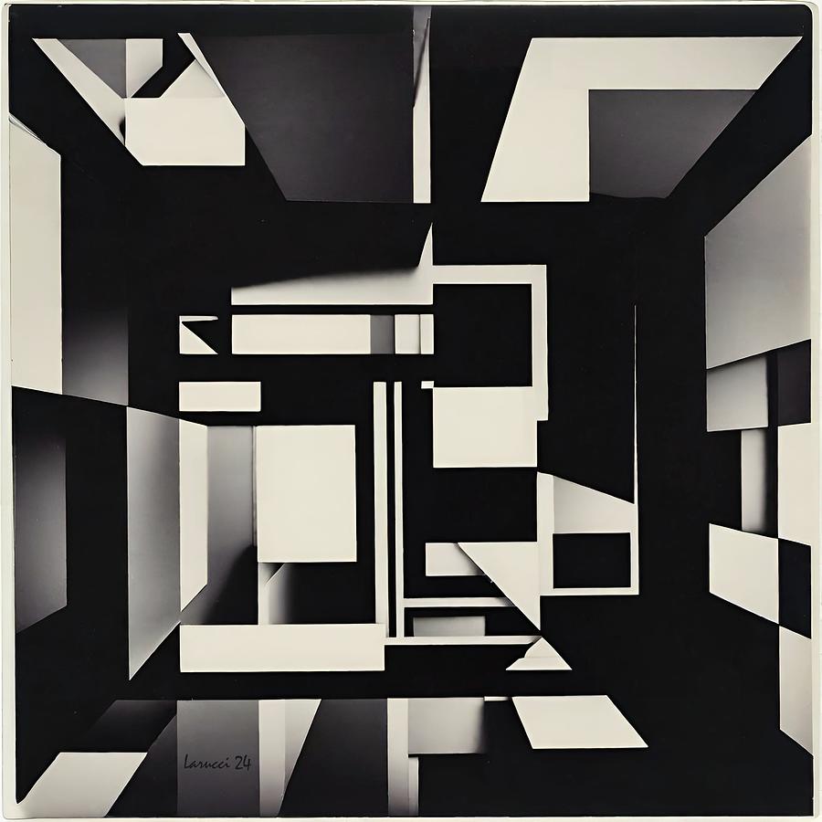 Cube - No.6 Digital Art by Fred Larucci