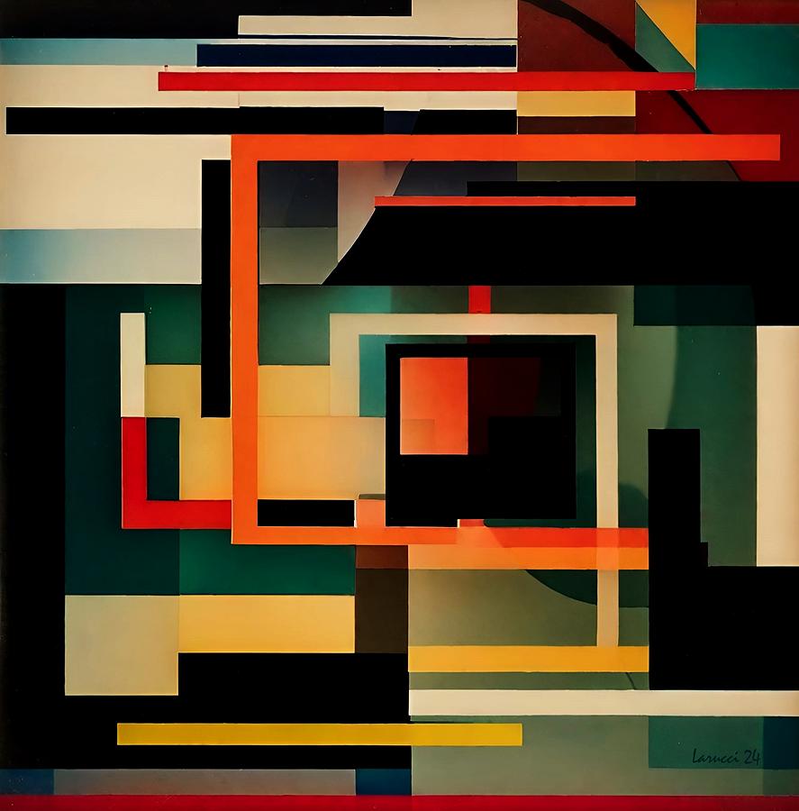 Cube - No.9 Digital Art by Fred Larucci