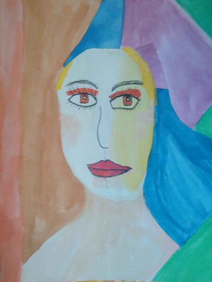 Mona Lisa Today Painting By Brenda Winters - Fine Art America