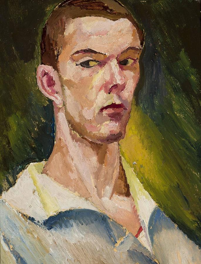Cubist self-portrait Painting by Zygmunt Waliszewski | Pixels
