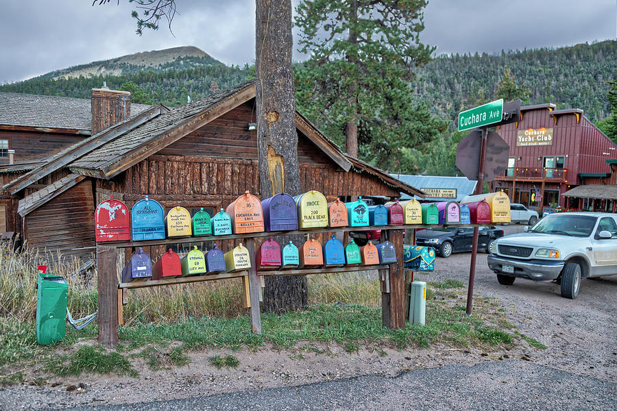 Cuchara Mailboxes Photograph by Lorraine Baum