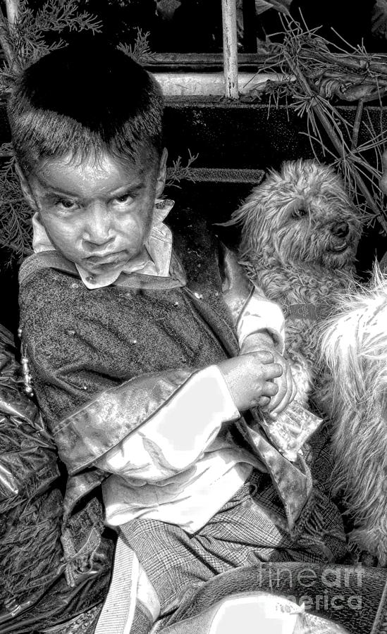 Cuenca Kids 1267 Photograph by Al Bourassa