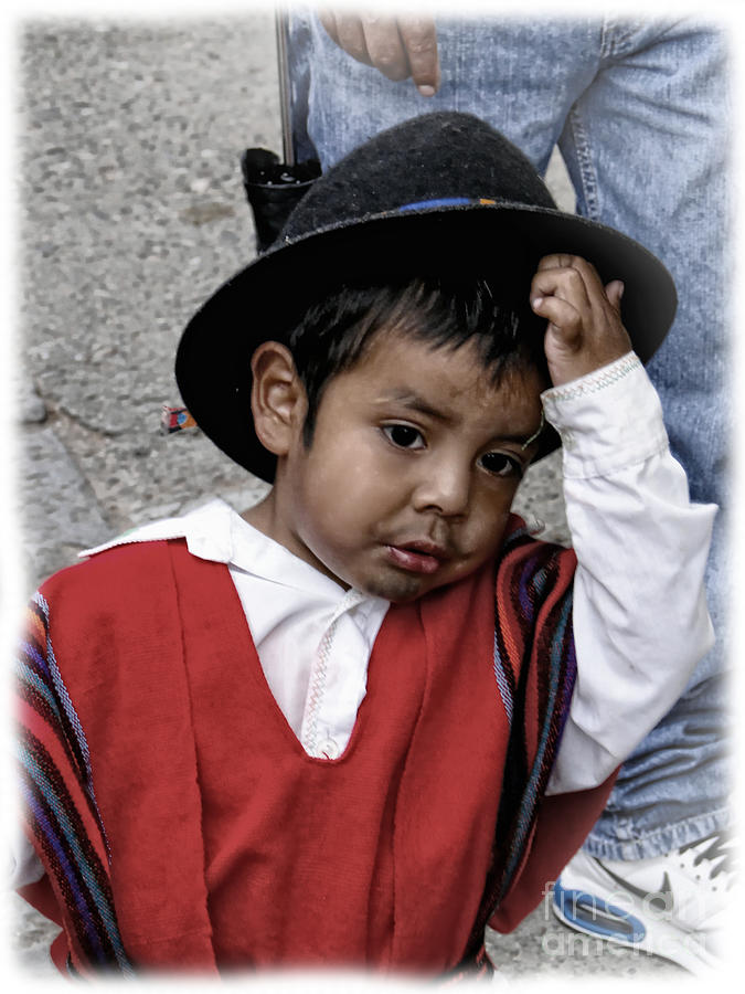 Cuenca Kids 1337 Photograph by Al Bourassa