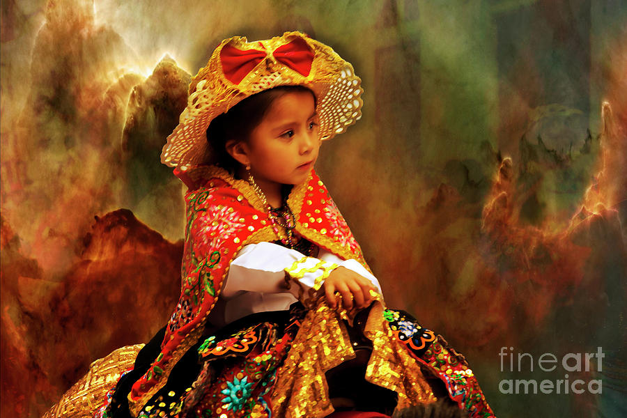 Cuenca Kids 1381 Photograph by Al Bourassa