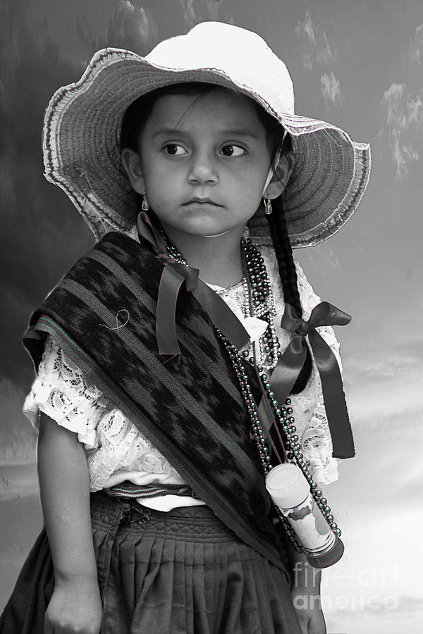 Cuenca Kids 1506 Photograph by Al Bourassa