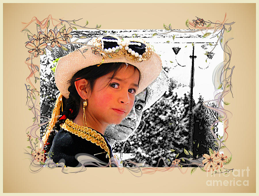 Cuenca Kids 1570 Photograph by Al Bourassa