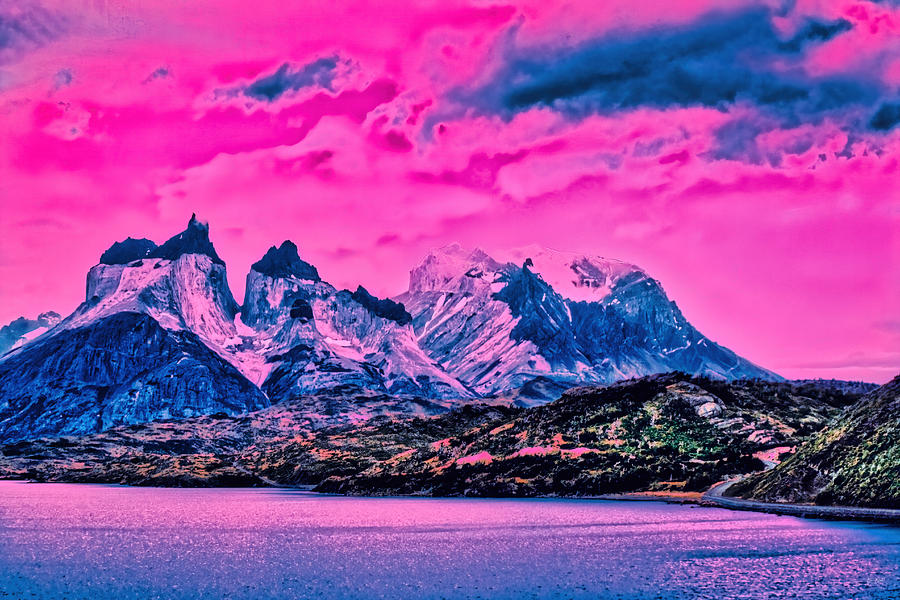 Cuernos del Pain in Patagonia -Chile Photograph by Bruce Block Cuernos del Pain in Patagonia -Chile Photograph by Bruce Block