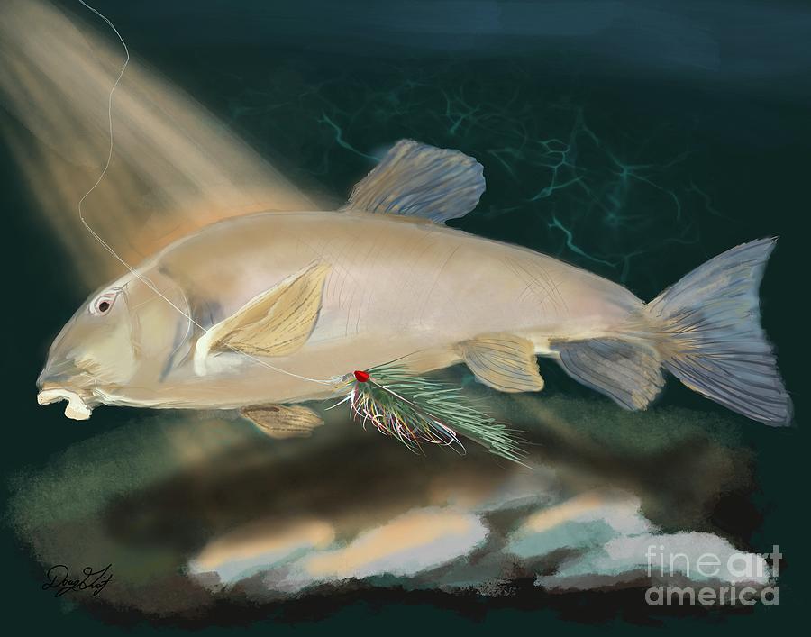 Cui-Ui Fish Digital Art by Doug Gist