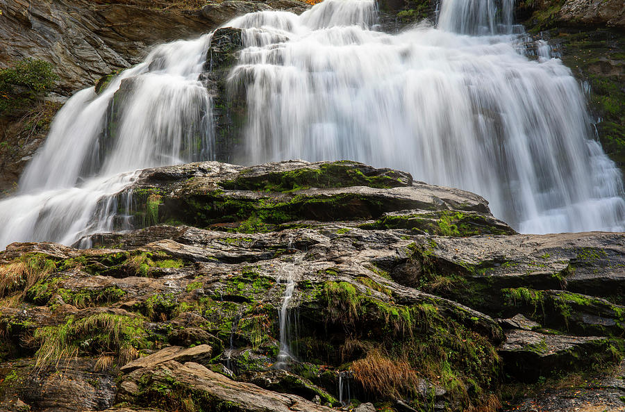 Cullasaja Falls Photograph by Dan Sproul
