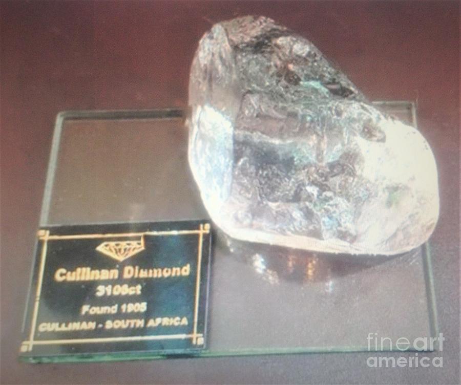 Cullinan Diamond worth Two Billion Dollars Value B Photograph by Richard W Linford