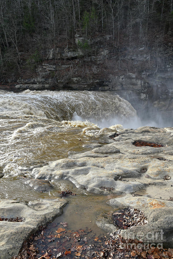 Nature Photograph - Cumberland Falls 12 by Phil Perkins