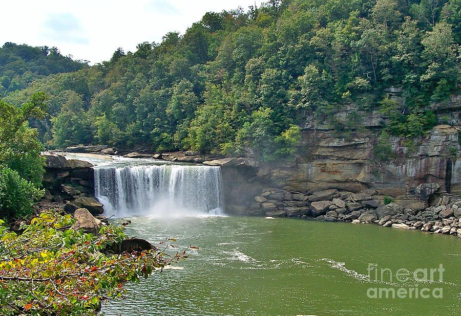 Cumberland Falls Photograph by Yvonne M Smith