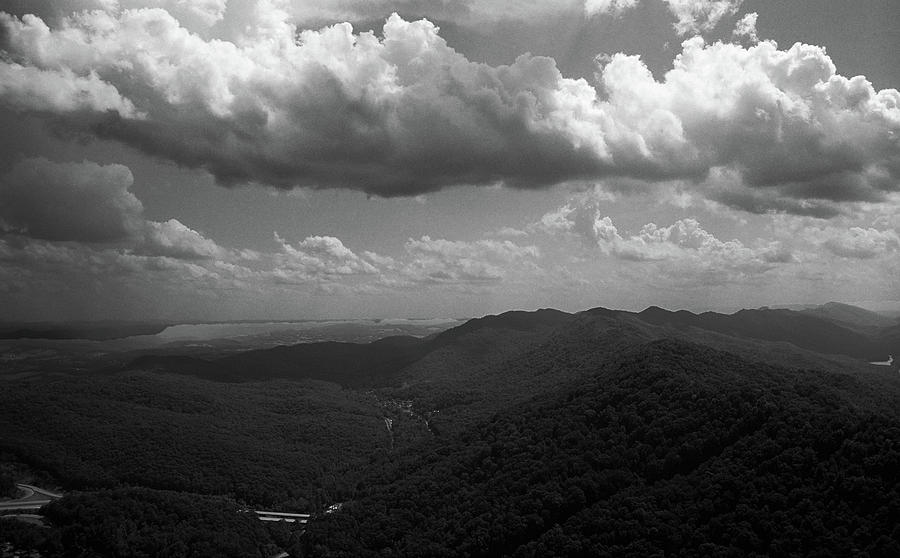 Cumberland Gap In Kentucky 2008 #1 Bw Photograph