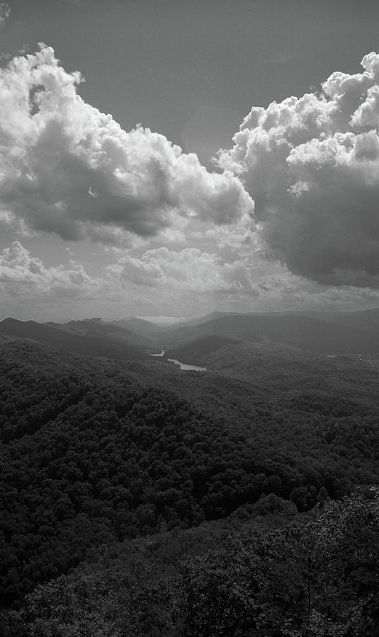 Cumberland Gap In Kentucky 2008 #2 Bw Photograph