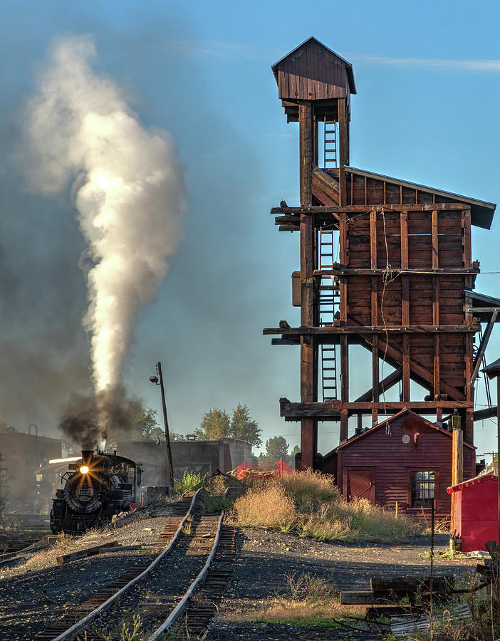 Cumbres and Toltec Steam Blast Photograph by Jim Allsopp - Fine Art America