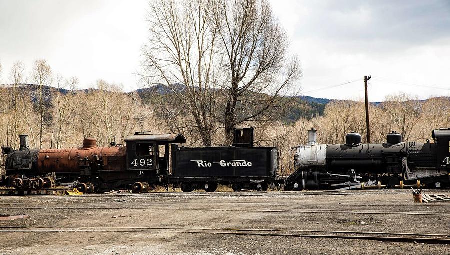Cumbres and Toltec Steam Engines Photograph by Tom Cochran