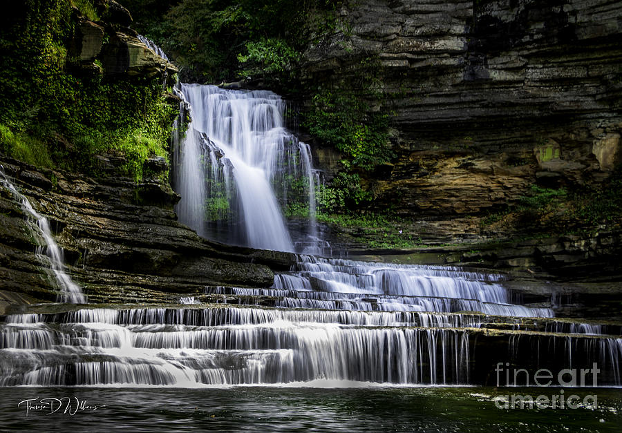 Cummings Falls Tennessee Photograph by Theresa D Williams