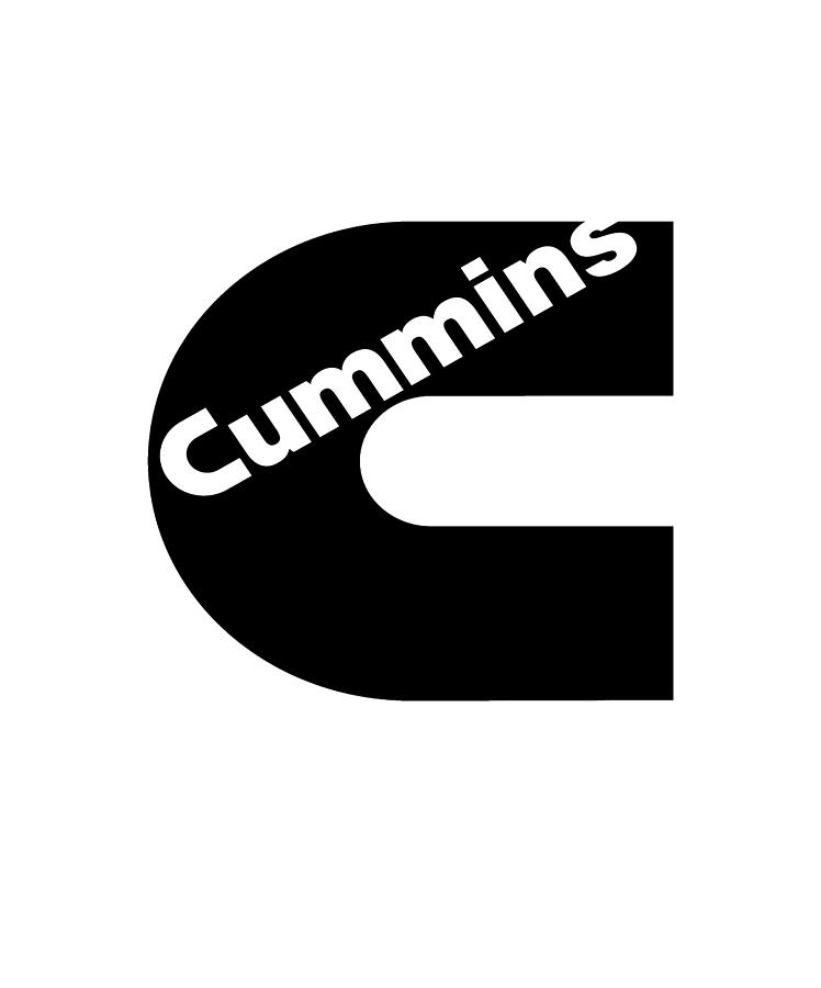 Cool Digital Art - Cummins Turbo Logo by Mutia Haria