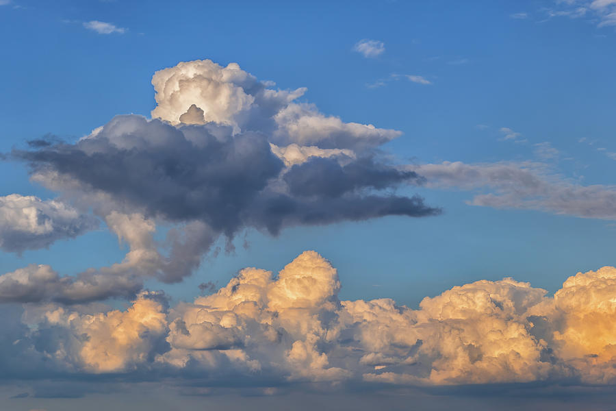 Cumulonimbus Clouds In Sunset Sky Photograph by Artur Bogacki