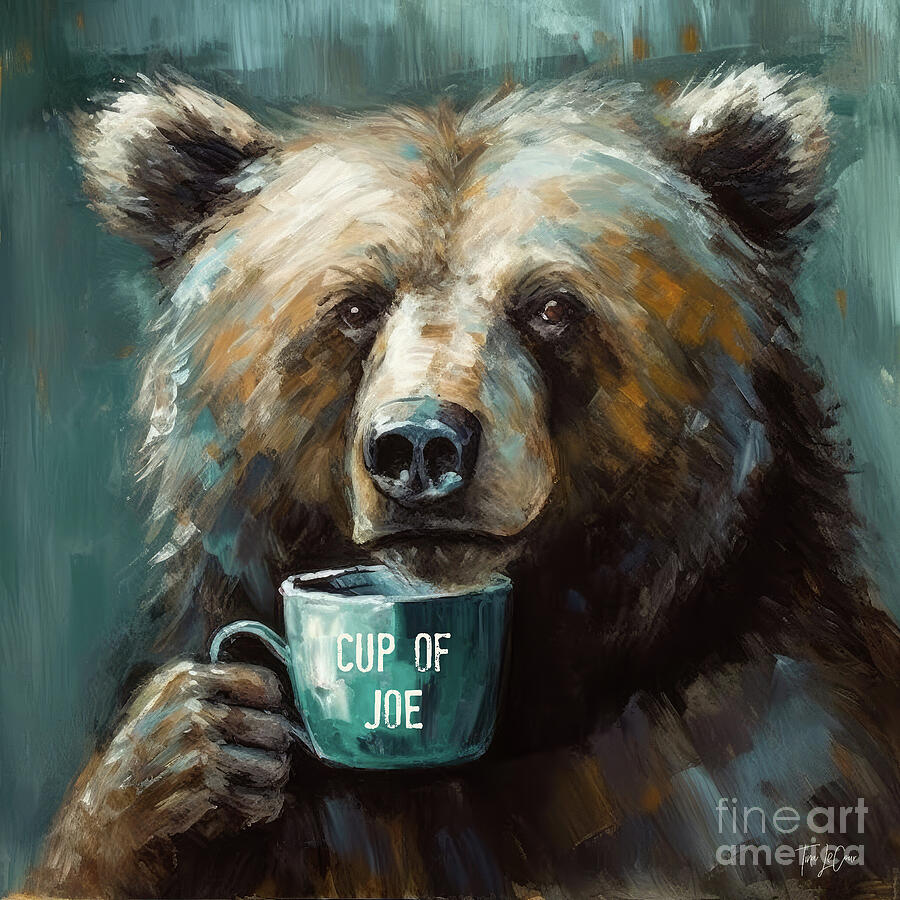 Cup Of Joe Painting by Tina LeCour