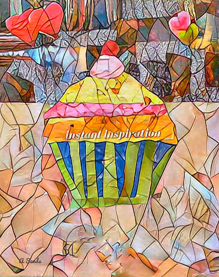 Cupcake Inspiration Digital Art by Anne Sands