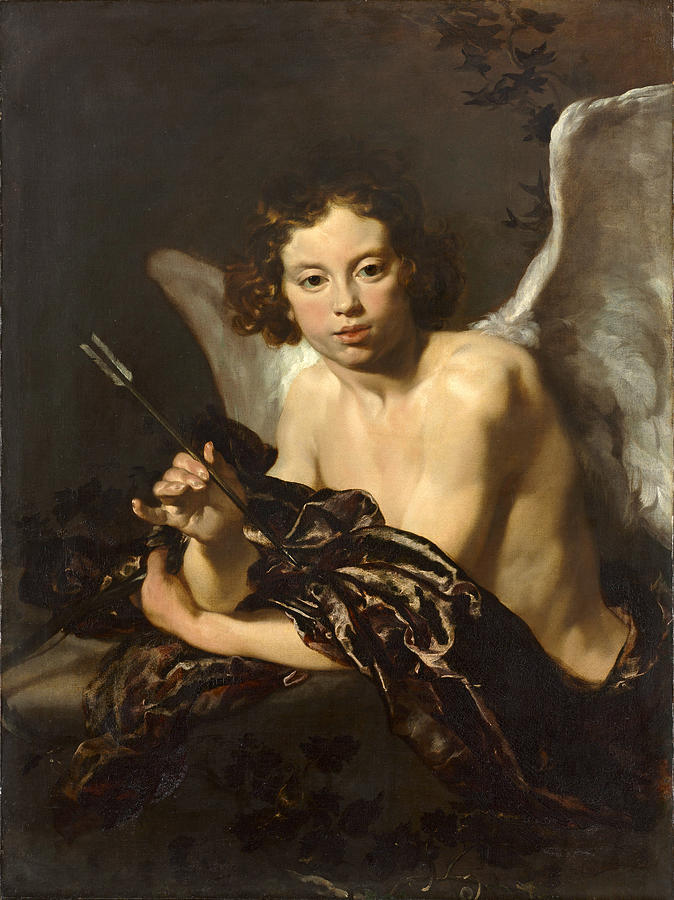 Cupid, Amor Painting by Johann Liss