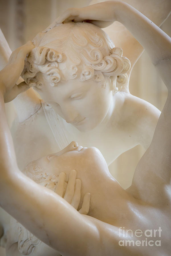 Cupid Kissing Psyche Photograph by Brian Jannsen