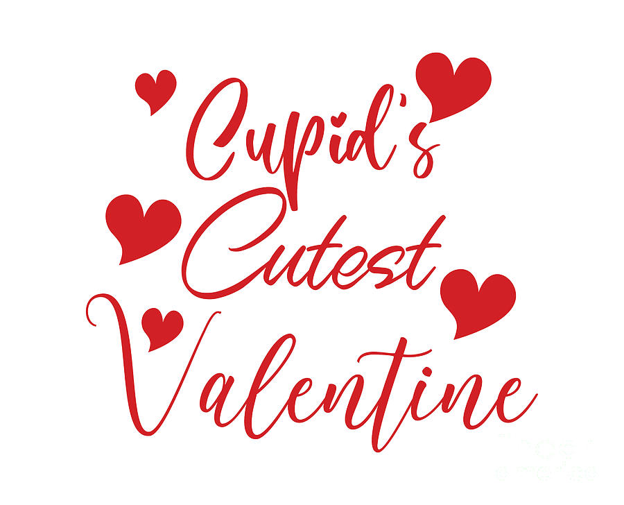 Cupids Cutest Valentine, Heart, Valentines Day, Photograph by David Millenheft