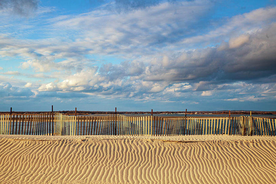 Cupsogue Beach Dune Sand Grooves Photograph by Robert Seifert