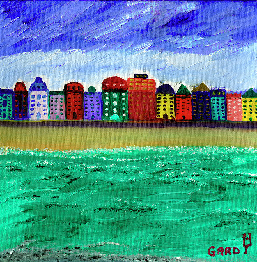 Curacao Painting by Garo Yepremian