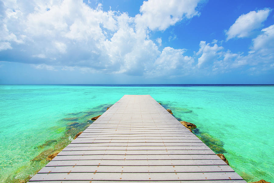 Curacao Pier Photograph by Austin Zahn - Fine Art America