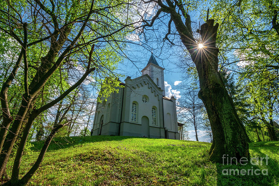 Curch On The Hill, Sisak, Croatia Photograph
