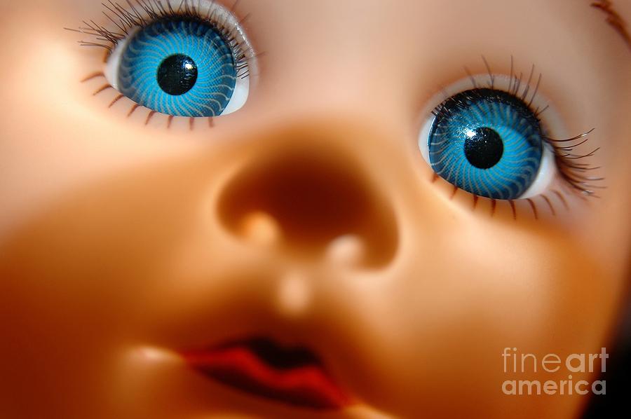 Doll Photograph - Curious by Dan Holm