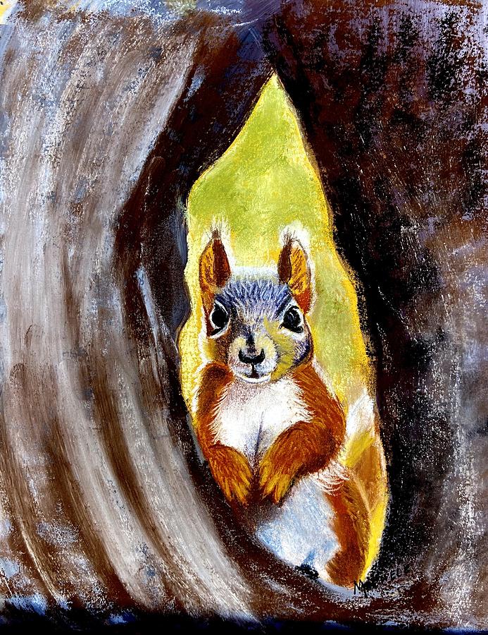 Curious Painting by Michele Turney