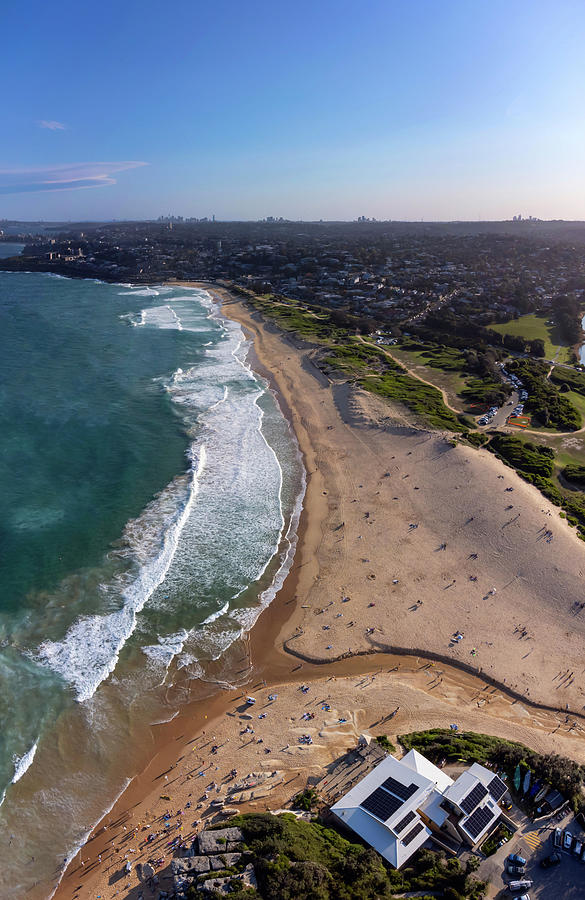 Curl Curl Beach Panorama No 3 Photograph by Andre Petrov