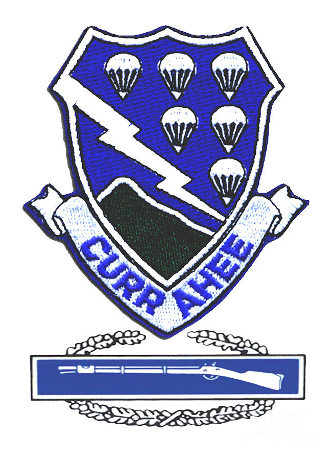 Currahee Patch - 101st Airborne W/cib Photograph