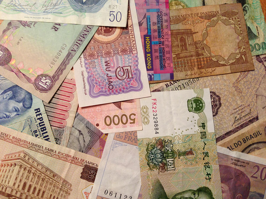 Currency Photograph by Michael Grabois