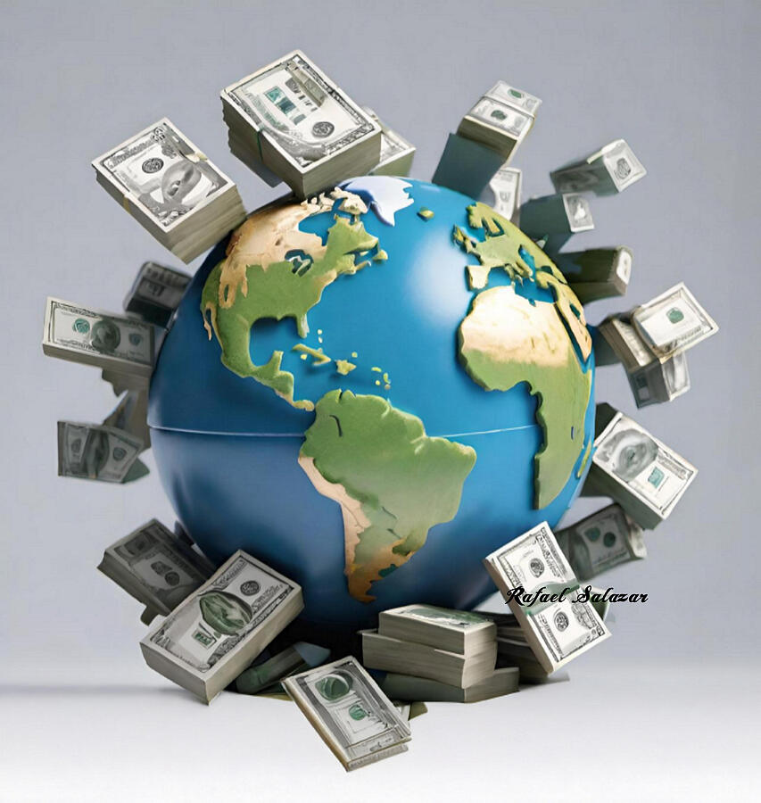 Currency Shift Ai Art by Rafael Salazar Currency Shift Ai Art by Rafael Salazar