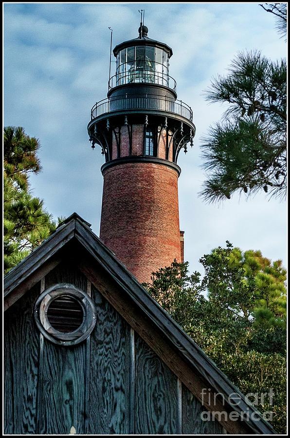 Lighthouses Photograph - Currituck Light by Steven Norris Lighthouses Photograph - Currituck Light by Steven Norris