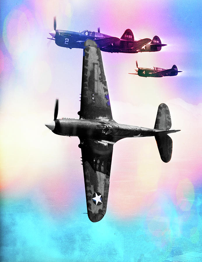 Curtiss P-40 Warhawk by Carlos Diaz Curtiss P-40 Warhawk by Carlos Diaz