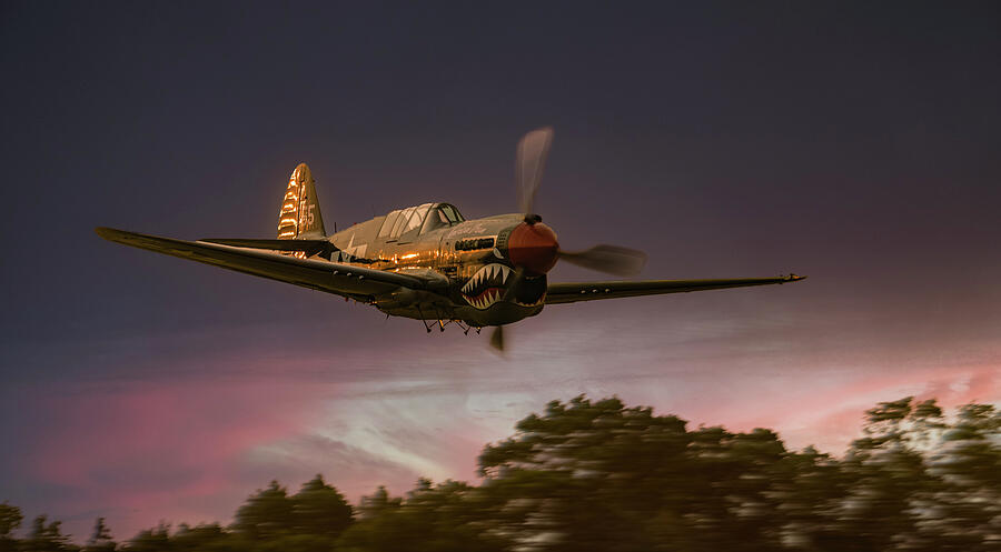 Curtiss P-40 Warhawk Photograph by Daniel Fleming Curtiss P-40 Warhawk Photograph by Daniel Fleming